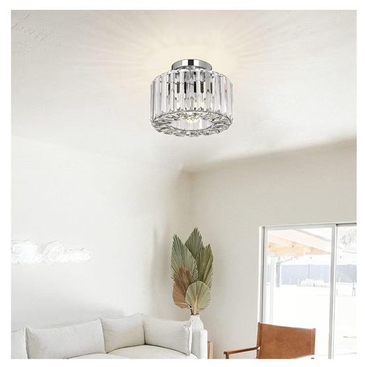 Brand New FRIDEKO HOME Modern Crystal Ceiling Light - Vintage K9 Crystal Chandelier.