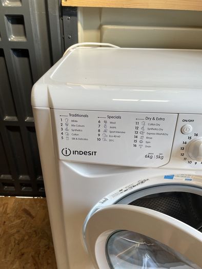 Indesit washing machine & dryer