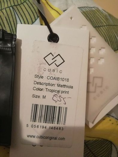 CUBIC Experimental Fashion Designed In London. Ladies Top Size M New With Tags RRP 55 Euro