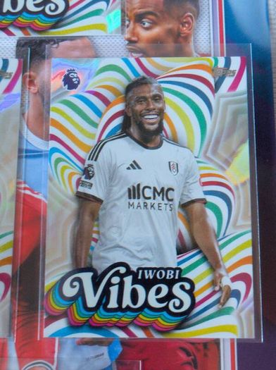 Topps Vibes Exclusive Inserts Topps Premier League Flagship Edition 2026/27