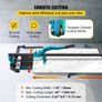 47 Inch Tile Cutter Single Rail Double Brackets Manual Tile Cutter 3/5 in Cap with Precise Laser Manual Tile Cutter Tools for Precision Cutting Image 5