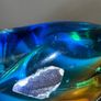Murano style art glass swan with gorgeous colours Image 4