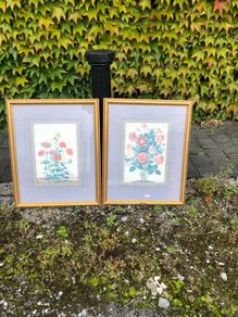 large floral prints