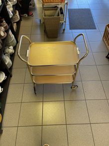 gold tea trolley