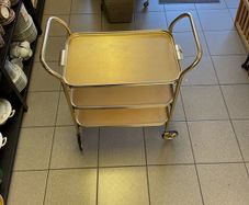 gold tea trolley