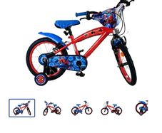 Spiderman boys bike