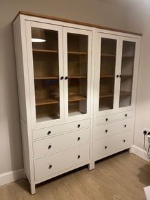 2x IKEA HAVSTA Storage Cabinets