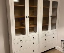 2x IKEA HAVSTA Storage Cabinets