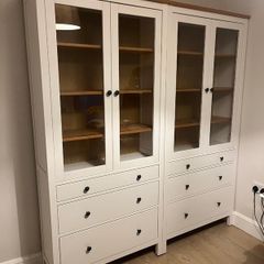 2x IKEA HAVSTA Storage Cabinets