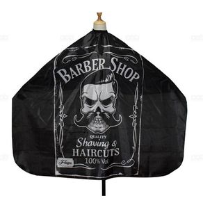 Professional Cape Barbers Gown Hair Cutting Apron - BARBER SHOP Design