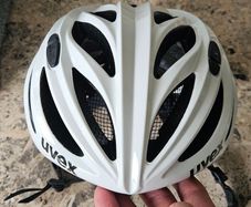 Uvex Boss Race white bicycle helmet 55-60cm