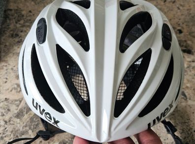 Uvex Boss Race white bicycle helmet 55-60cm