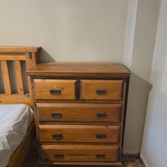 Mexican Oak Chest of Drawers