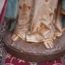 French Neo-Gothic Madonna and Child Statue - 19th Century Image 8