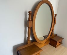Table Top Mirror with mini drawers