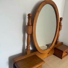 Table Top Mirror with mini drawers