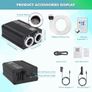 tar Light Kit, 1000Pcs0.03in9.8ft Ceiling Fiber Optic Lights APP/Remote Control Star Effect Music Mode RGBW Sound Activated for Car Roof Home Ceiling Image 6