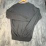 Peter Millar Sweater Mens L Grey V Neck Merino Wool Silk Blend Pullover - Golf Image 9