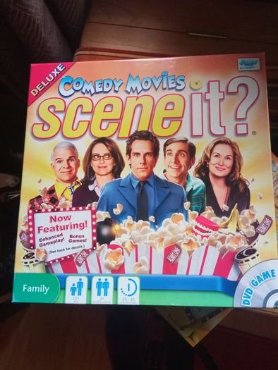 Comedy movies scene it board game