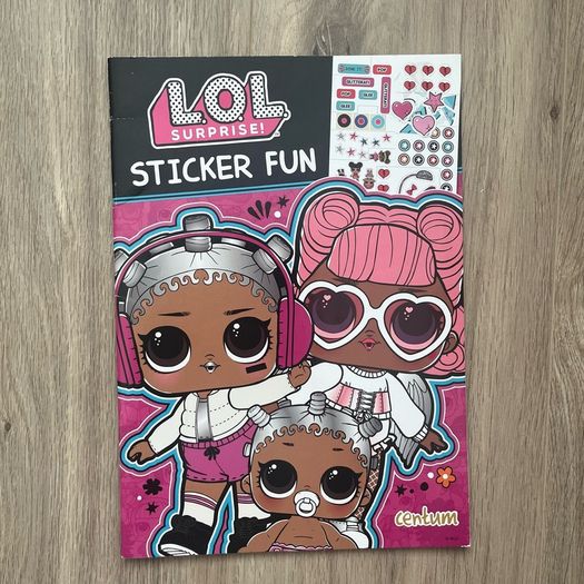 Bundle of 6 LOL Surprise Activity & Sticker Books + Sticker Booklet