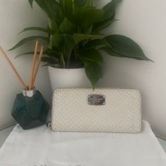 Genuine white Michael Kors leather wallet