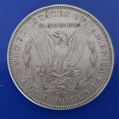 1881  "CC" American Morgan Silver Dollar 90% Silver coin