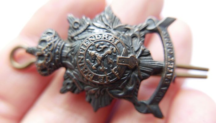 Emblemen 1950 - Dutch WW1 and WW2 Dutch Marine Corps collar emblem