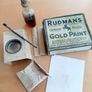 Antique Rudman's Gold Paint kit Image 2