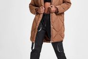 Longline Padded Jacket
