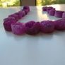 Pink Druzy agate beads,Gemstone beads,jewellery making supplies Image 5