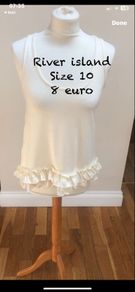 River island cream dipped back grilled end