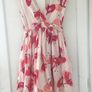 Moschino peach colour butterfly print dress size 12 Image 3
