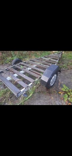 12 ft galvinised flat trailer