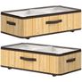 Under Bed Storage Boxes with Wheels Image 2