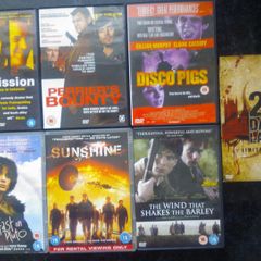 Cillian Murphy Dvd Bundle- Disco Pigs, Intermission, Wind That Shakes The Barley, Perriers Bounty, Breakfast On Pluto Etc.