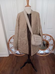 ASOS Curve quilted jacket
