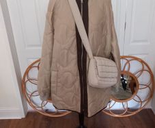 ASOS Curve quilted jacket