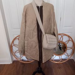 ASOS Curve quilted jacket