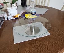 Lazy susan glass