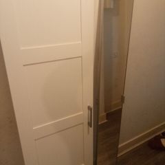 ikea door and mirror door