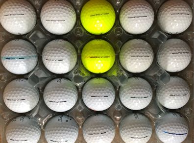 20 used Titleist Pro V1 grade B golf balls