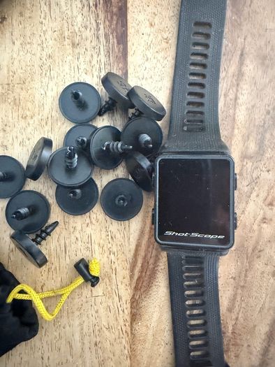 golf watch shot scope & tags