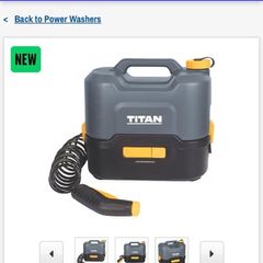 Titan cordless pressure washer