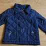 Padded Navy Coat.  Age 2-3 Image 6