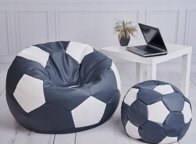 Bean Bag Poufee Football Chair Cushion Seat