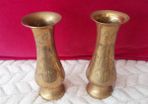 Brass Flower Holder X 2
