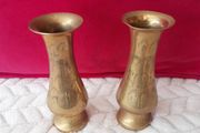 Brass Flower Holder X 2