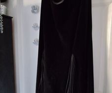 Ladies velvet skirt