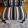 Queen Ann Chair and Footstool Image 3