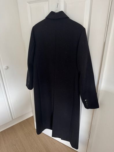Mango Italian wool double breasted coat